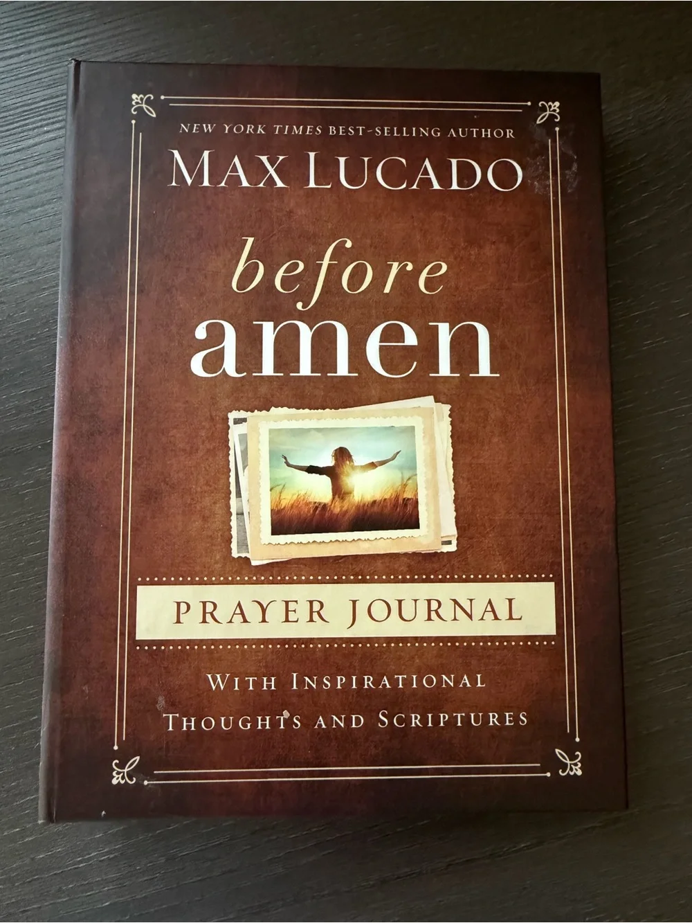 Max Lucado Before Amen Prayer Journal Hardcover Spiral Bound New